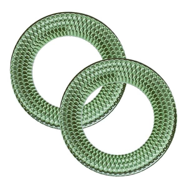 Boston Green Buffet Plate Set (Set of 2)