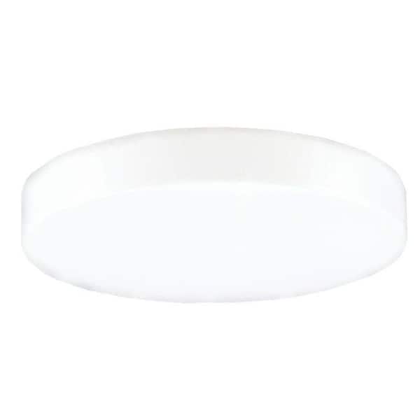Westinghouse 2-1/2 in. White Acrylic Drum Lens with 12-5/8 in. Fitter and 13-3/4 in. Width