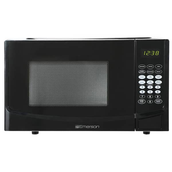 0.9 cu. ft. 900-Watt Countertop Microwave Oven in Black