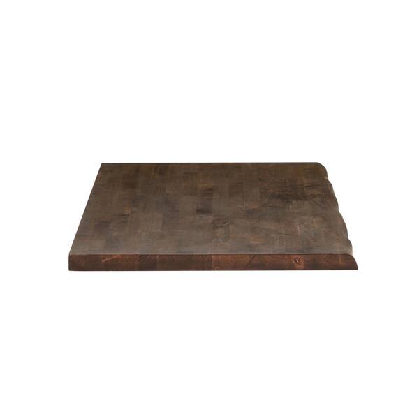 Have A Question About Hardwood Reflections 6 Ft L X 39 In D Walnut Stained Hevea Butcher Block 