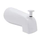 BrassCraft Mixet 5-1/8 in. Quikspout Diverter Tub Spout in Polished ...