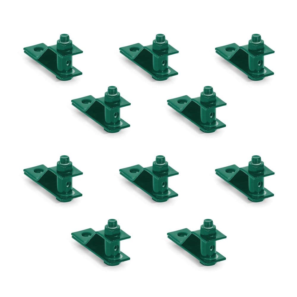Chain Link Fence Green Galvanized Steel Wire Tensioner (Pack of 10) price history on PriceWatchPro