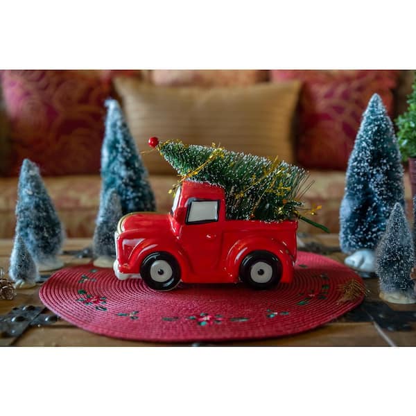 Red Shed Ceramic Lighted Tree at Tractor Supply Co.