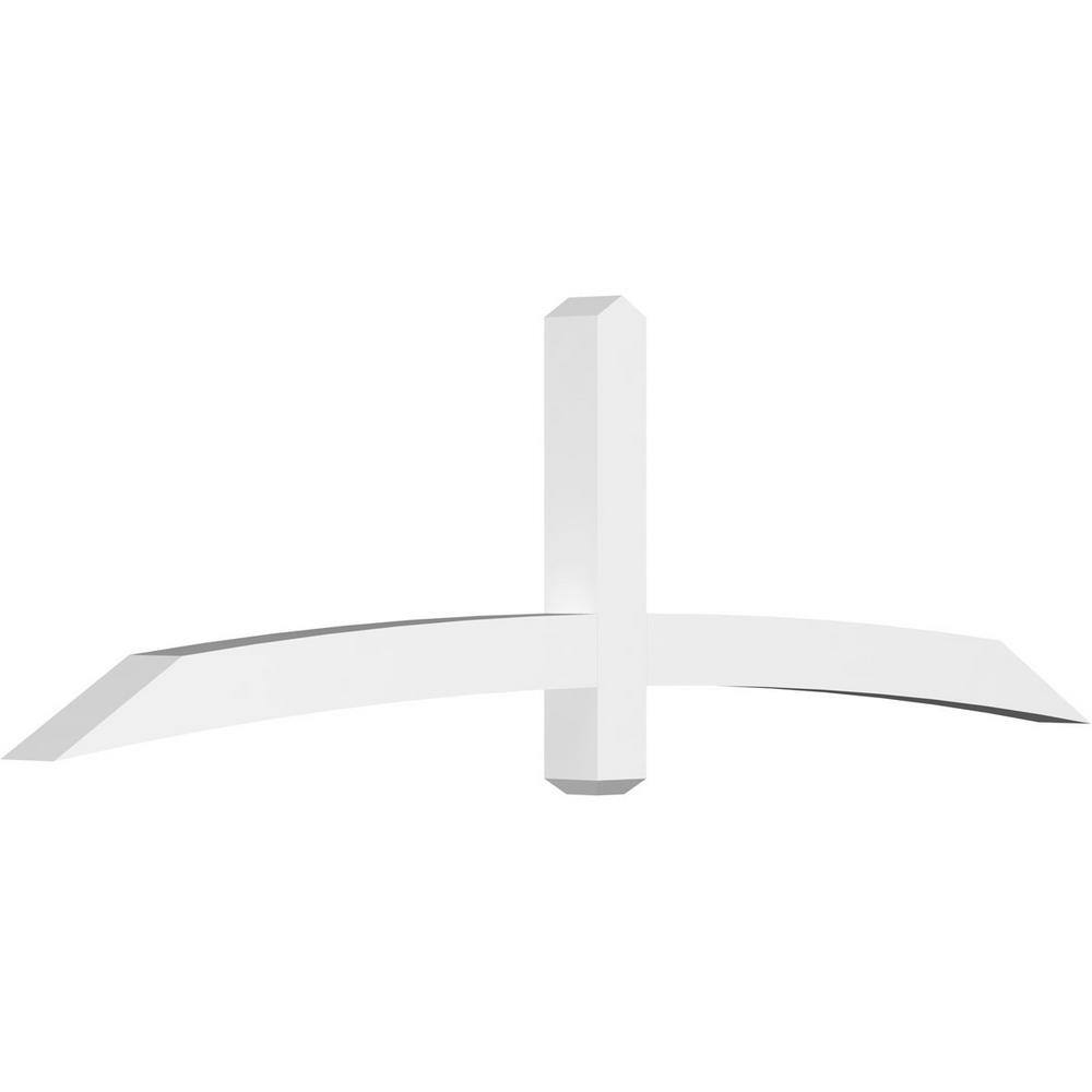 84 in. W x 24 1/2 in. H x 4 in. D x 4 in. F, 7/12 Pitch, Bellingham Signature Urethane Gable Bracket, Primed Tan price history on PriceWatchPro