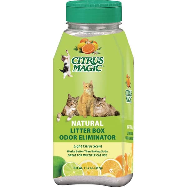 Citrus Magic 11.2 oz. Fresh Citrus Pet Litter Box Odor Eliminator (3-Pack)