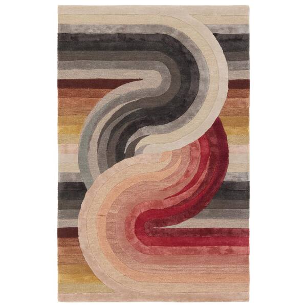 Jaipur Living Trillare 9 ft. x 12 ft. Abstract Handmade Area Rug