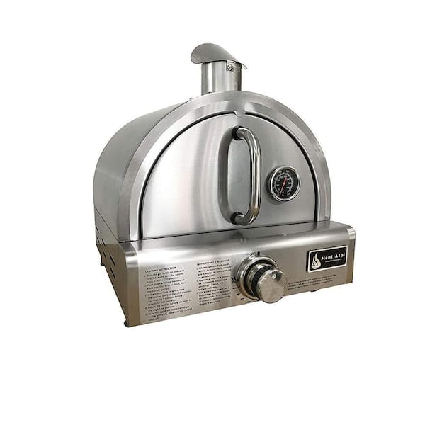 Commercial CHEF Portable Propane Gas Outdoor Pizza Oven with Baffle Door,  Peel, Stone, Cutter, and L-Shaped Burner,, at Tractor Supply Co.