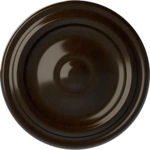 9-5/8 in. x 1-1/8 in. Maria Urethane Ceiling Medallion (Fits Canopies upto 1-3/4 in.), Bronze