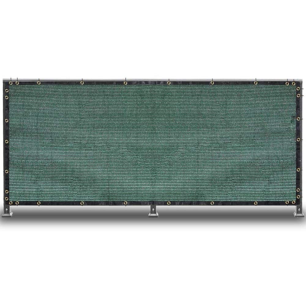 Green 6 ft. x 50 ft. Outdoor Privacy Screen Fence Mesh Shade Net Cover Ideal for Garden Backyard Patio Privacy Wall price history on PriceWatchPro