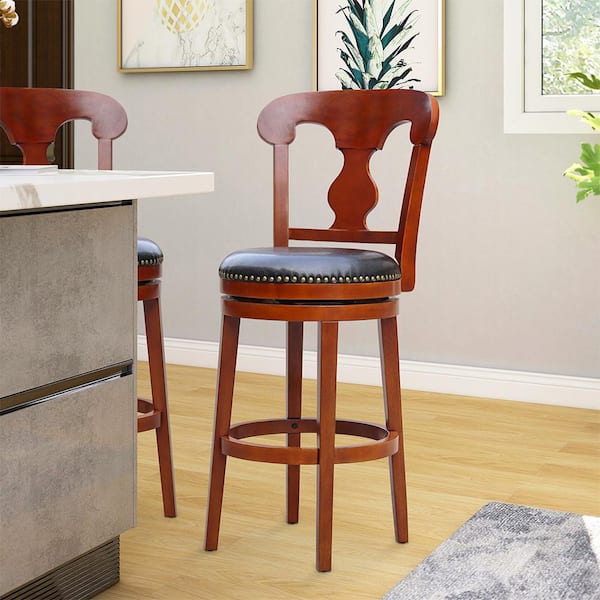 Single bar stool on sale with back