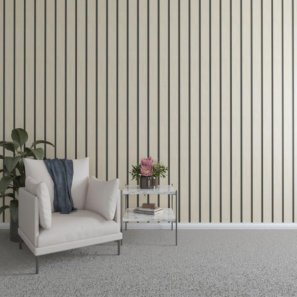 Ekena Millwork 47 in. H x 4 in. W Slatwall Panels in Birch 11-Pack