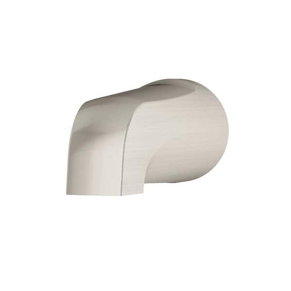 Symmons Origins 5-1/2 in. Non-Diverter Tub Spout in Satin Nickel