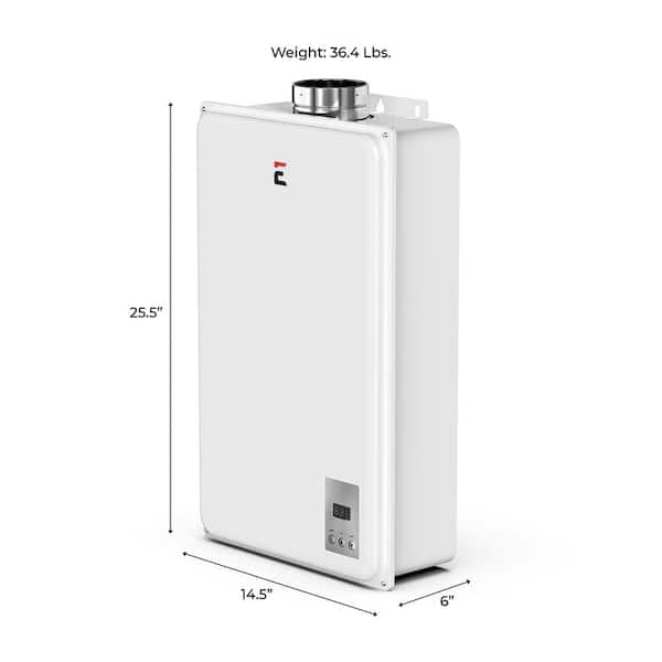 Eccotemp 45HI-NG 6.8 GPM WholeHome/Residential 140,000 BTU CSA Approved  Natural Gas Indoor Tankless Water Heater 45HI-NG - The Home Depot
