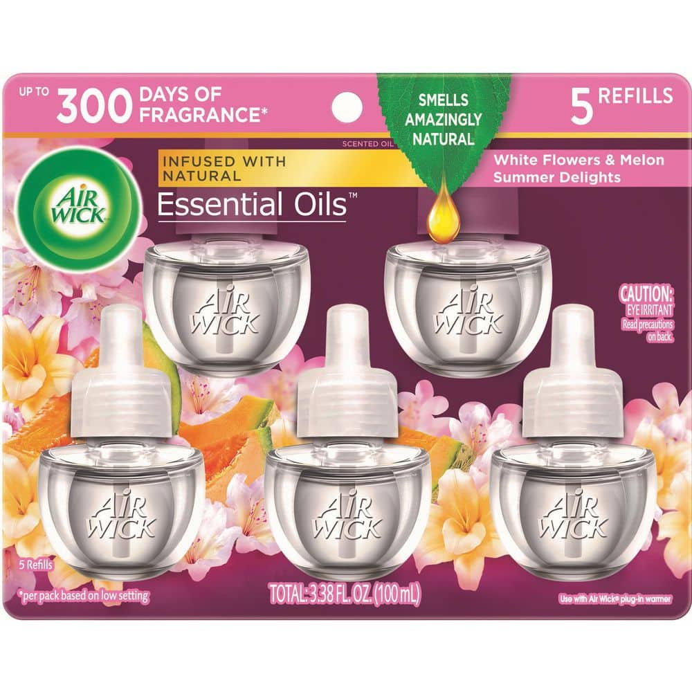 0.67 oz. Summer Delights Automatic Air Freshener Oil Plug-In Refill (5-Refi
