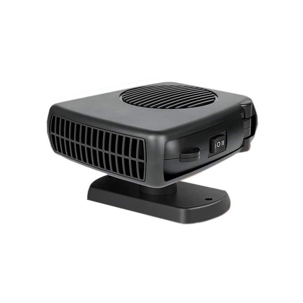 200-Watt Black Electric Portable Space Heater with Adjustable Wind Mode for Car Windshield Defrosting and Cooling price history on PriceWatchPro