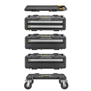 TOUGHSYSTEM 2.0 DxL 30 in. 2-Drawer Box, (2) 30 in. Deep Drawer Boxes, 30 in. Dolly and 30 in. Worktop