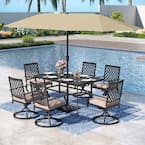 grey outdoor patio umbrella Tilt | Auto-Tilt, LED Lighting, Wind Resistant | Commercial Grade | Sunbrella Black & COBIZI 10x10ft Patio Cantilever Use its tilting top Affordable camo gray BMX tires Color:Fancy Matt