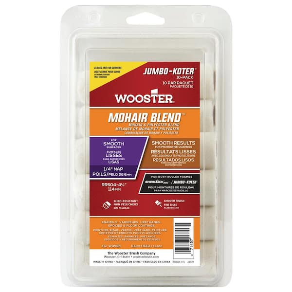 Wooster 4-1/2 in. Jumbo-Koter Mohair (10-Pack)