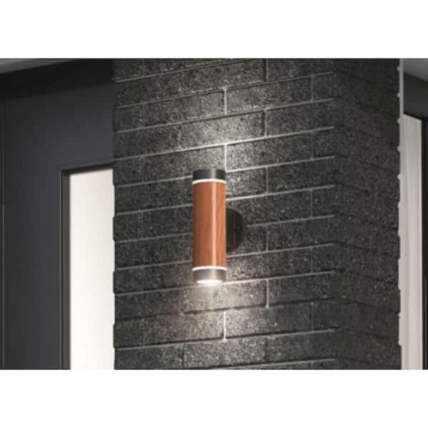 Artika C7 L Black/Wood Modern 3 CCT Integrated LED Exterior