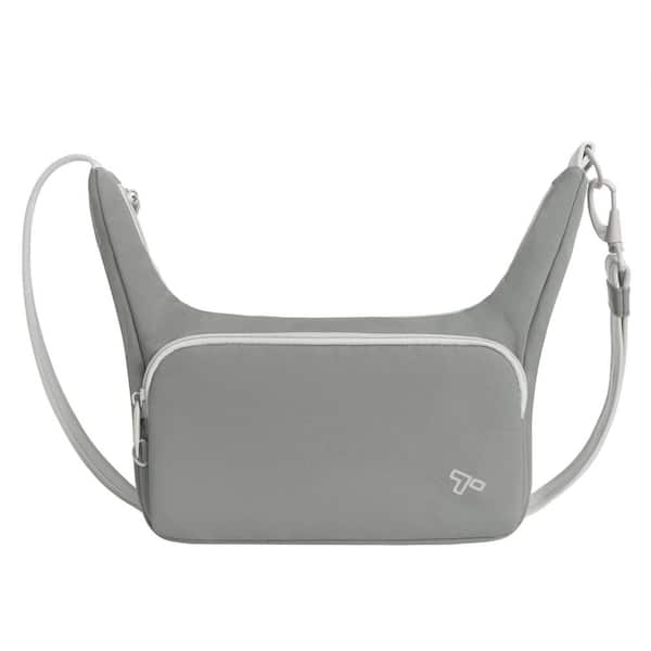 Travelon Anti-Theft Granite The Voyages East/West Crossbody Tote Bag