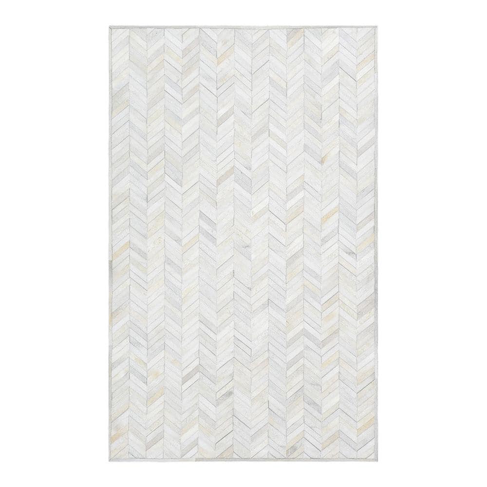 Western Geometric Gray/Ivory Area Rug Sand & Stable Rug Size: Rectangle 9' x 12