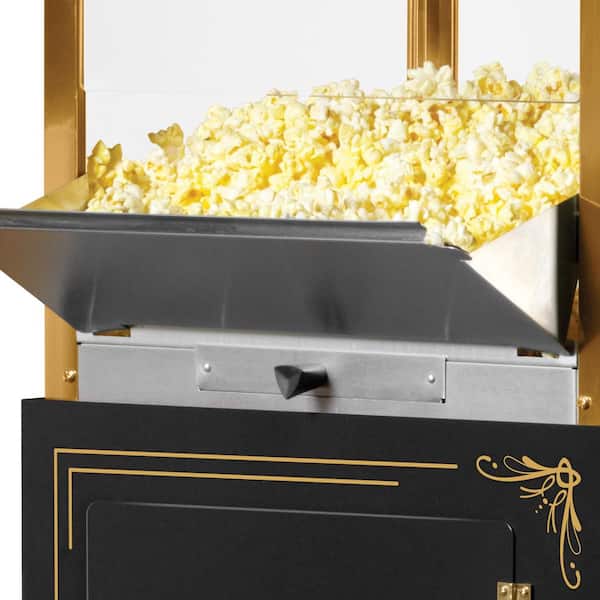 Nostalgia 59 Vintage Collection 10 Ounce Kettle Popcorn Cart Review: How  to Pop Movie Popcorn! 