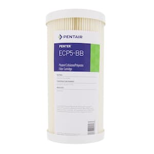 ECP5-BB 9-3/4 in. x 4-1/2 in. Pleated Sediment Water Filter