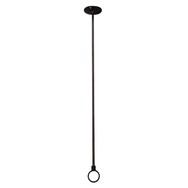 Barclay Products 36 in. Ceiling Support with Flange in Oil Rubbed Bronze