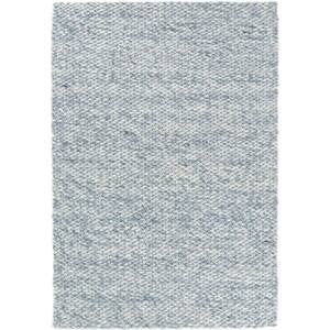 DASH & ALBERT Loggia Handwoven Wool Sky 5 ft. x 8 ft. Indoor Area Rug ...
