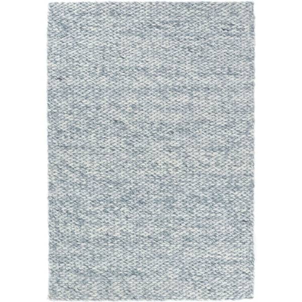 Loggia Handwoven Wool Sky 9 ft. x 12 ft. Indoor Area Rug