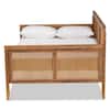 Baxton Studio Toveli Ash Walnut Full Daybed 189-11175-HD