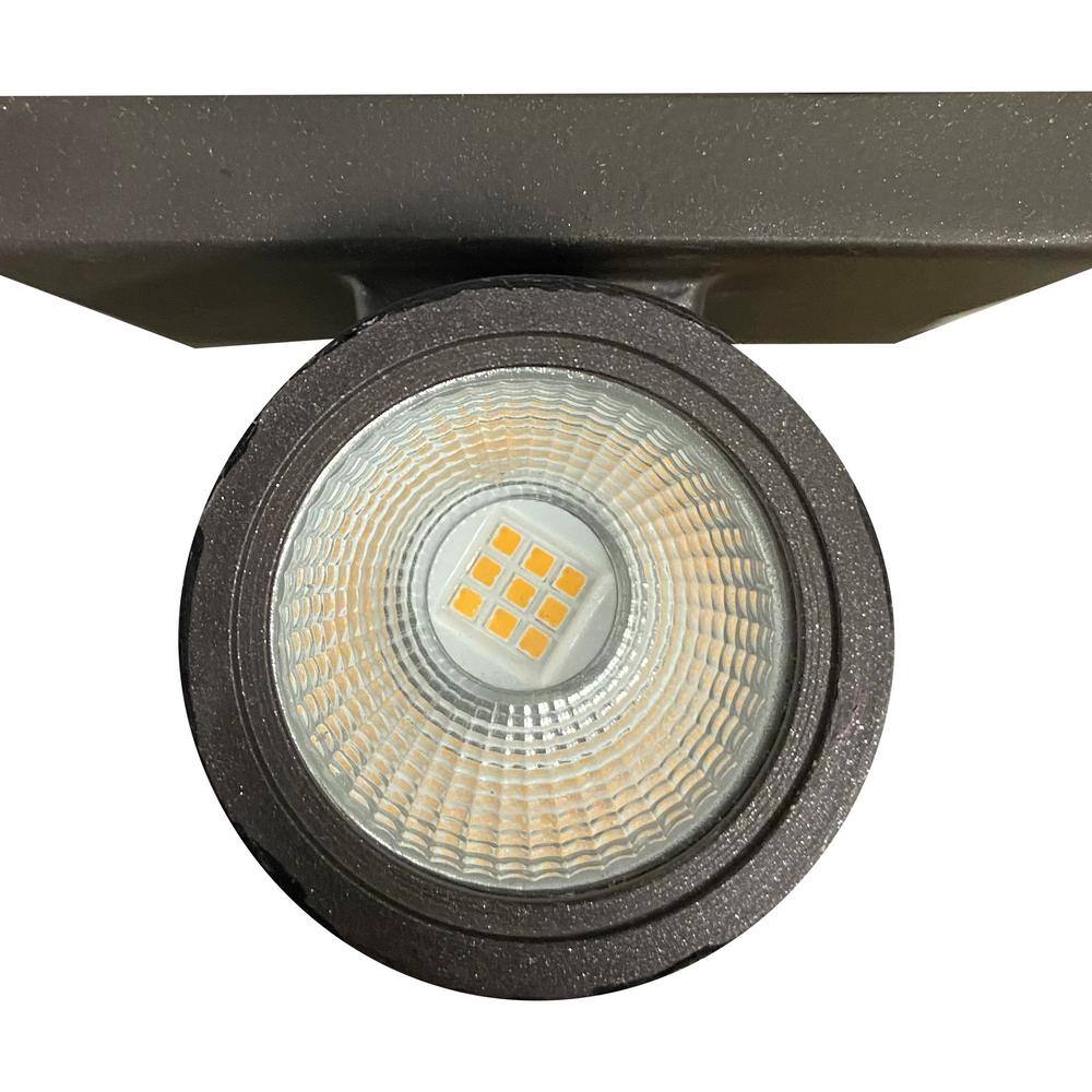 Bronze Large Outdoor LED Up-and-Down Direct Wired Sconce