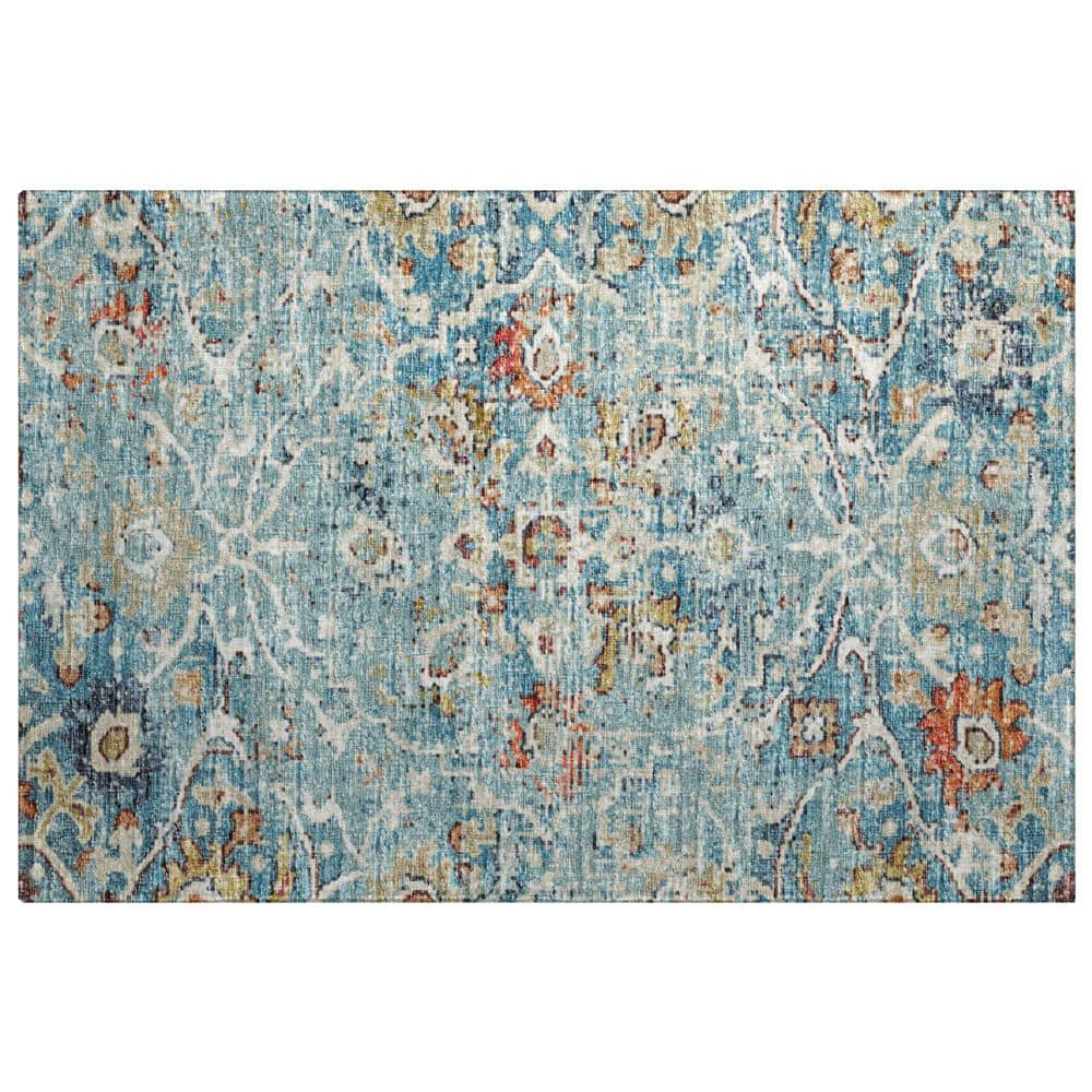 Dream Shag Premium Machine Washable Abstract ADS92 Multi 3 ft. x 4 ft. Area Rug price history on PriceWatchPro