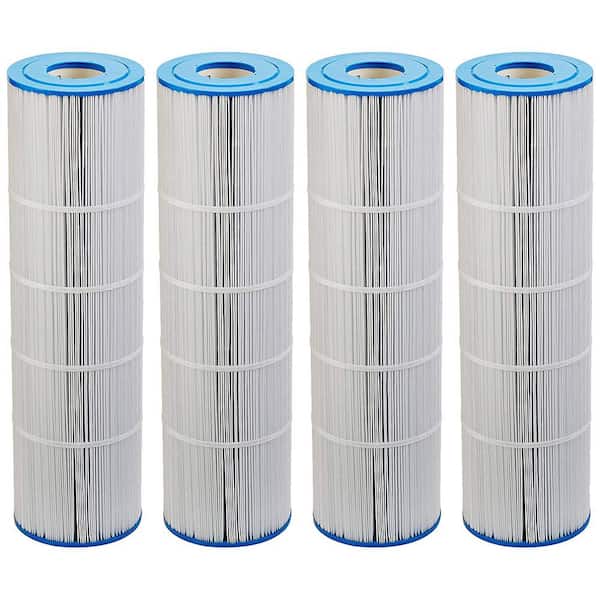 Unicel 7 in. Dia 106 sq. ft. Durable Replacement Pool Filter Cartridge (4-Pack)
