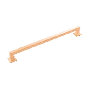 Studio 12 in. (305 mm) Brushed Golden Brass Cabinet Pull (5-Pack)