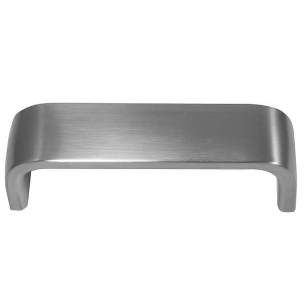 Soho 3-7/9 in. (96 mm) Satin Nickel Drawer/Cabinet Bar Pull