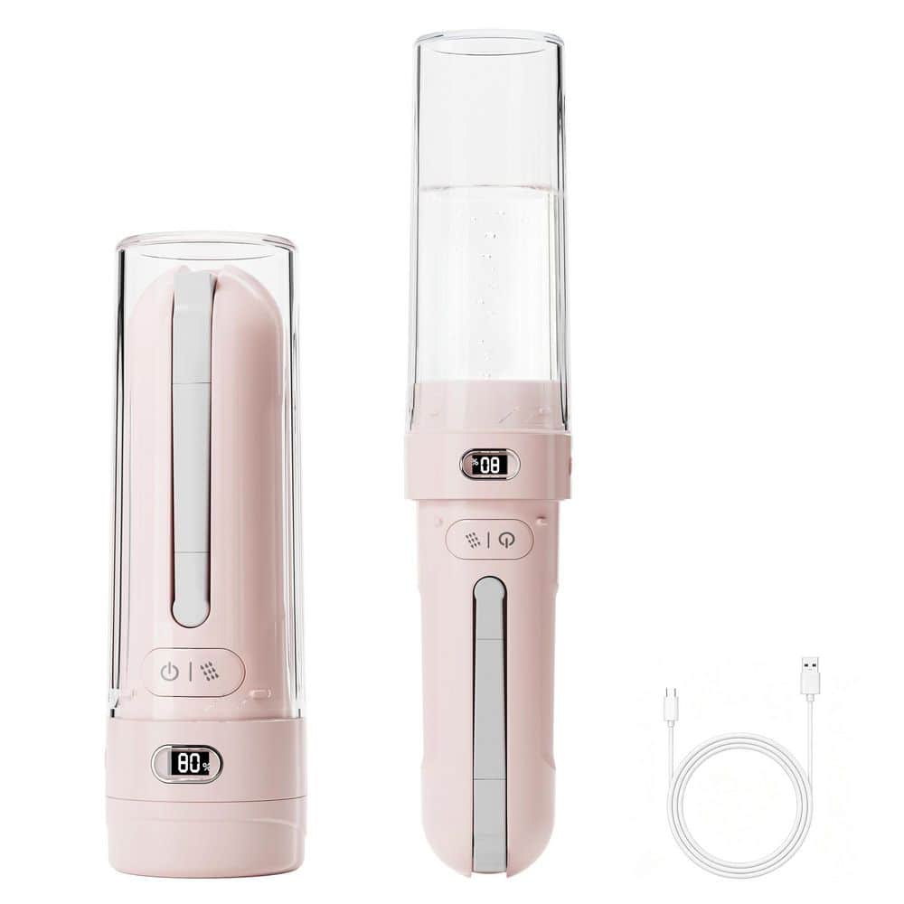 Electric Portable Bidet Attachment with 3 Pressure Modes, Foldable Handheld Sprayer for Travel, Home, Camping