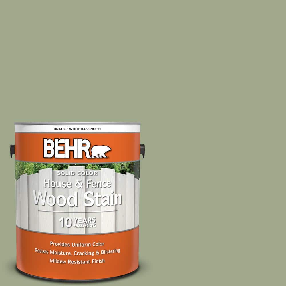 1 gal. #420F-4 Sagey Solid Color House and Fence Exterior Wood Stain