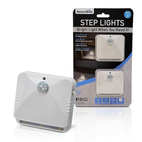 Stick-on Anywhere Portable Little Light Wireless LED Under Cabinet Lights  10-LED Motion Sensor Activated Night Light Build In Rechargeable Battery
