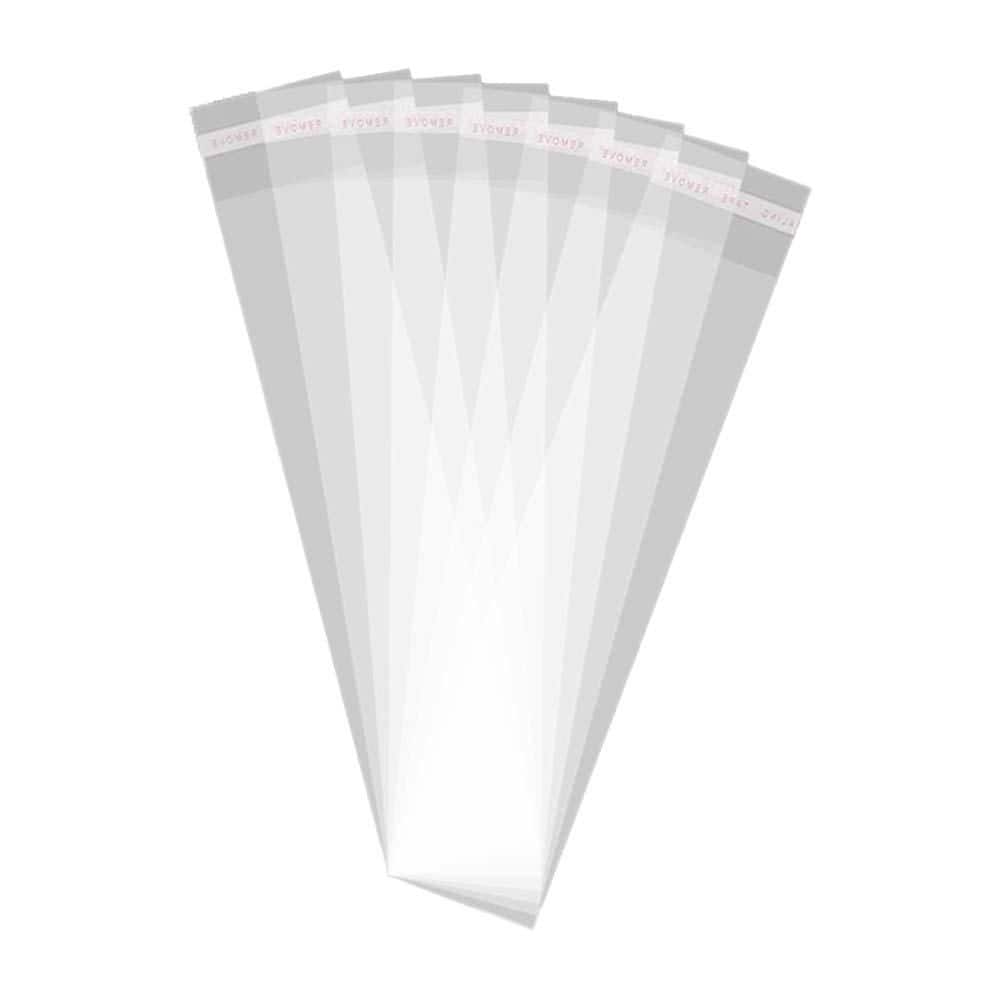 100-Pieces Self Sealing Clear Cellophane Bags 2 x 10 in. Resealable for Candy Popsicles Gifts and Favors price history on PriceWatchPro