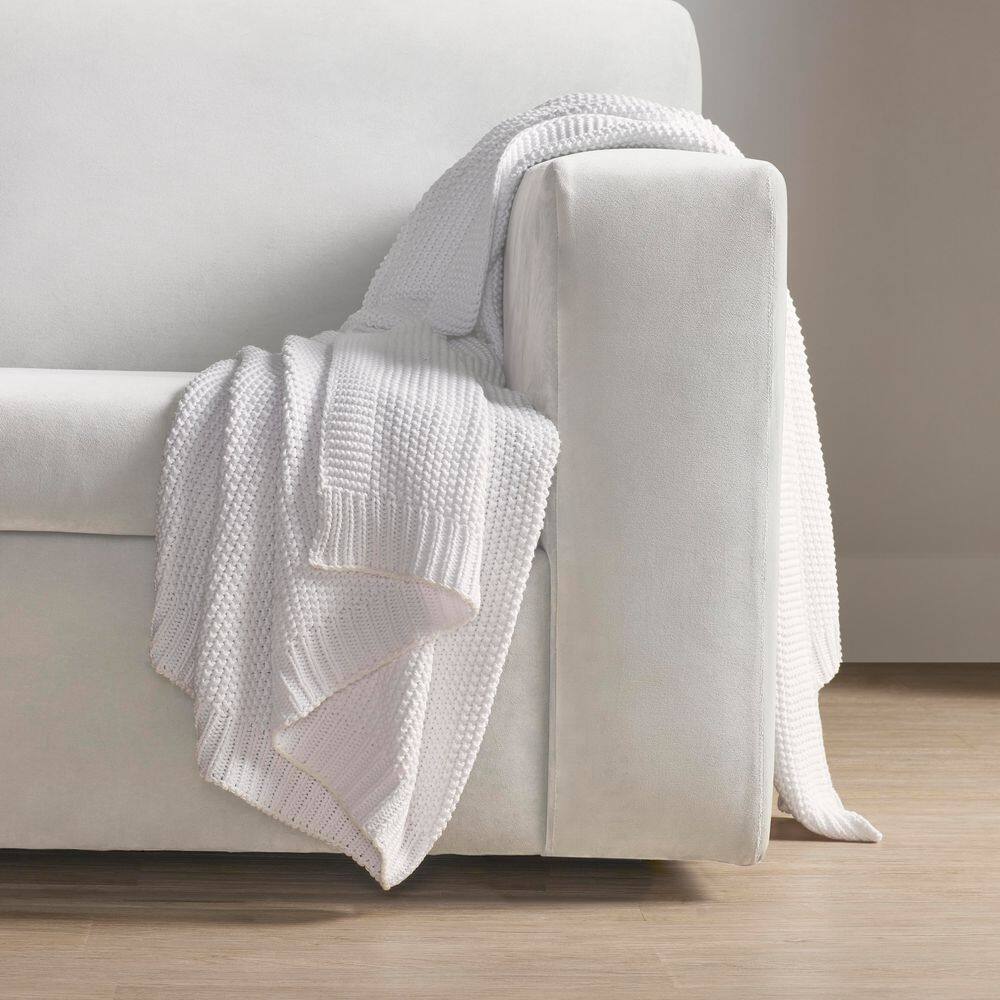 Northbay Crisp White Cotton Throw Blanket price history on PriceWatchPro