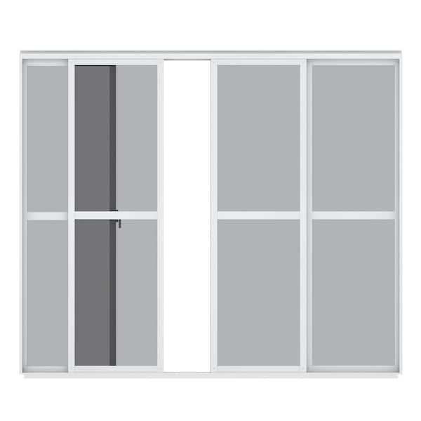 MIRADOR 111 White 10 ft. Gazebo Accessory PC Sliding Door