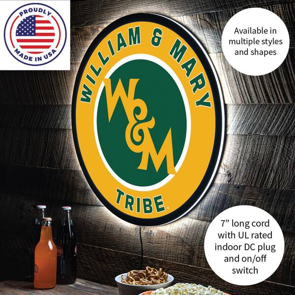 Evergreen William and Mary Round 23 in. Plug-in LED Lighted