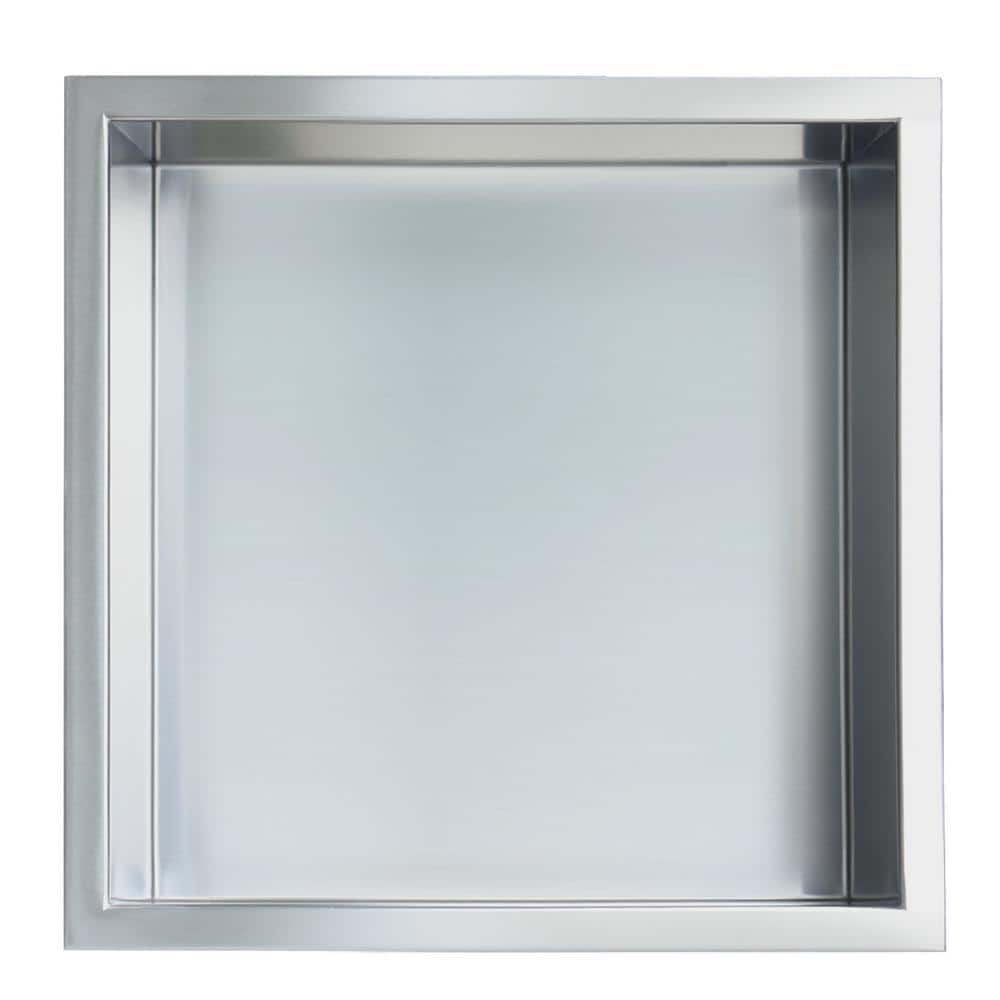 ALINO 12 in. x 20 in. Shower Niche bonded with waterproof membrane