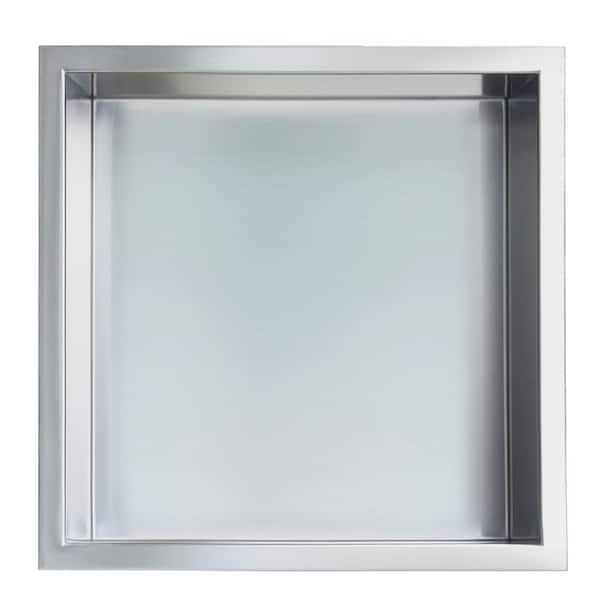 ALINO 12 in. x 12 in. Stainless Steel Niche