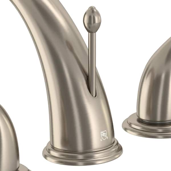 Glacier Bay Builders 8 in. Widespread 2-Handle High-Arc Bathroom
