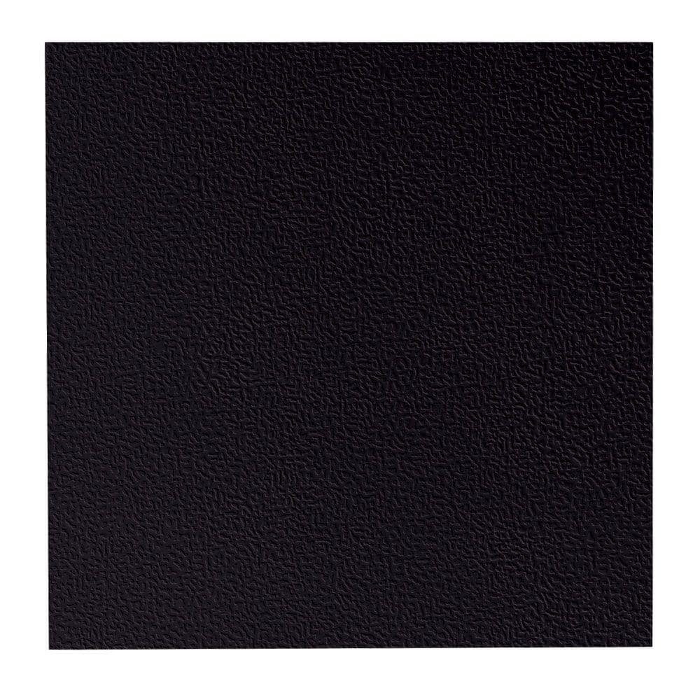 Hammered Pattern 19.69 in. x 19.69 in. Black Rubber Tile price history on PriceWatchPro
