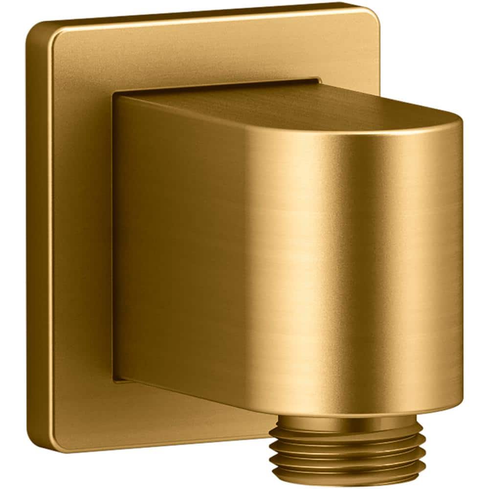 KOHLER Awaken Supply Elbow, Vibrant Brushed Moderne Brass