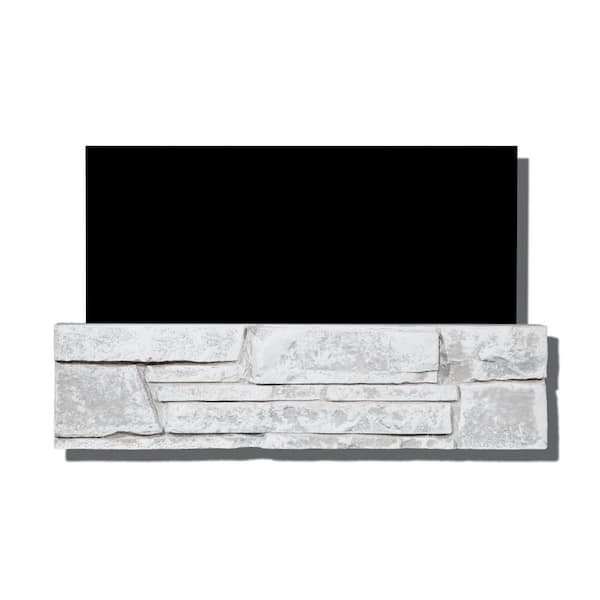 Stone Veneer Ledgestone Flat Sample (No Flashing) Aspen Peak (Ea)