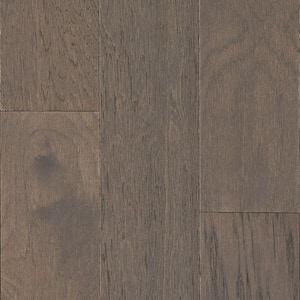 Take Home Sample - Time Honored 5 in. W x 7 in. L Hickory Charcoal Engineered Hardwood Flooring